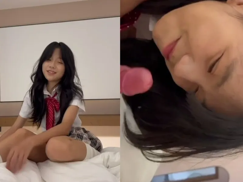 Em loli dễ thương liếm của quý biến em thành con đào dam dang p1